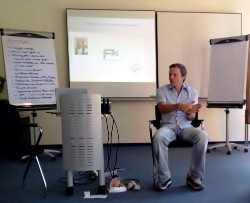 Im Seminar "Effiziente Stressbewältigung"